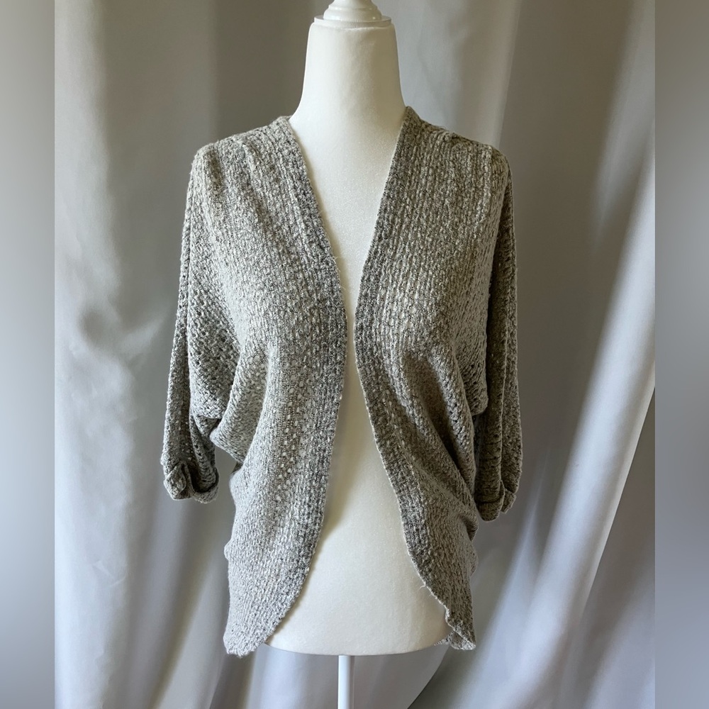 Cotton On Gray Women's Open Cardigan Size XS